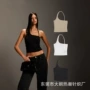 修身混合不对称smfk吊带