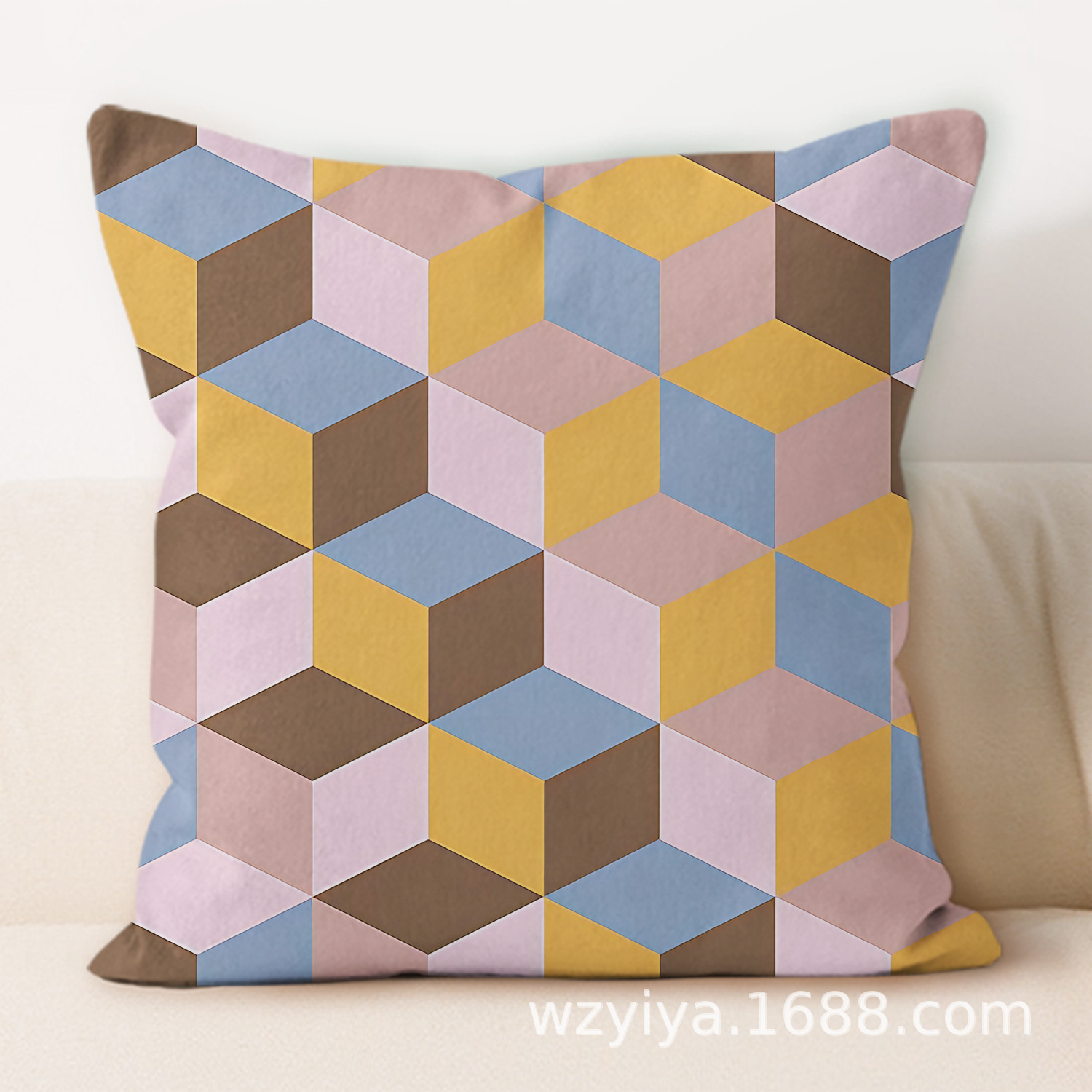 Amazon venta caliente cojín de mármol almohada moderna minimalista geométrica para el hogar sofá cojín almohada