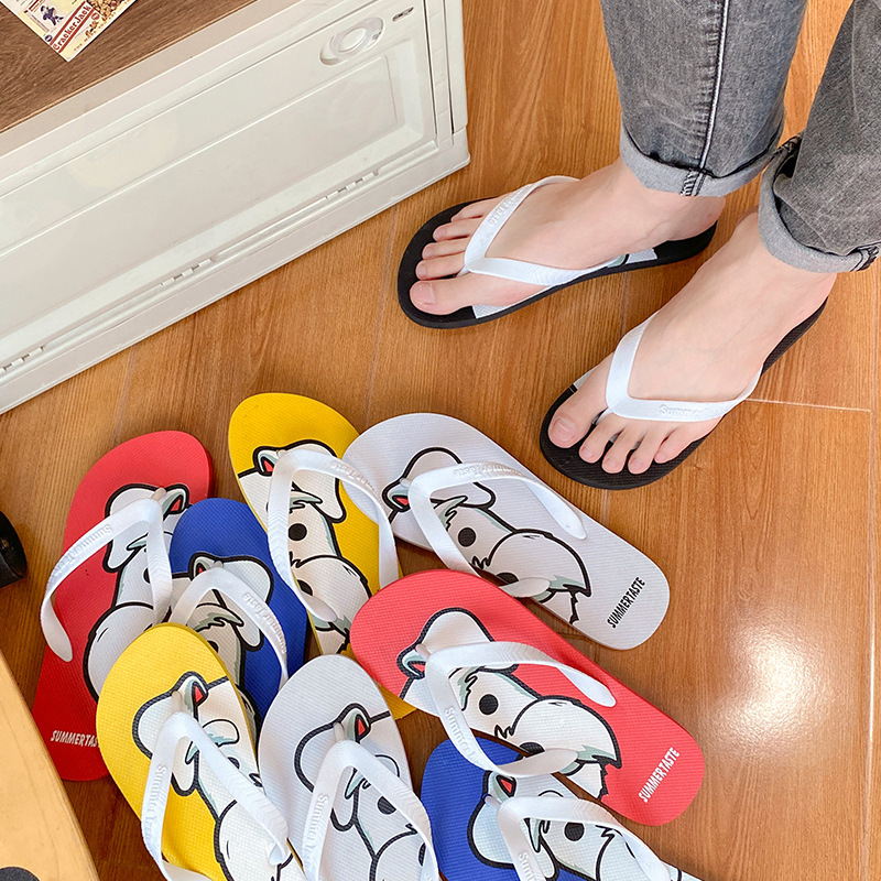 Men's trendy flip-flops, casual summer non-slip thick-soled thong sandals, couple's Korean-style beach sandals, wholesale Men's trendy flip-flops, casual summer non-slip thick-soled thong sandals, couple's Korean-style beach sandals, wholesale