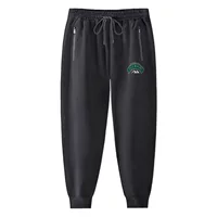 73736-Зеленая Гора Изогнутая P225K-Black -308 Брюки на молнии Maiqiveli Мужской Толстый Человек Повседневное Увеличение