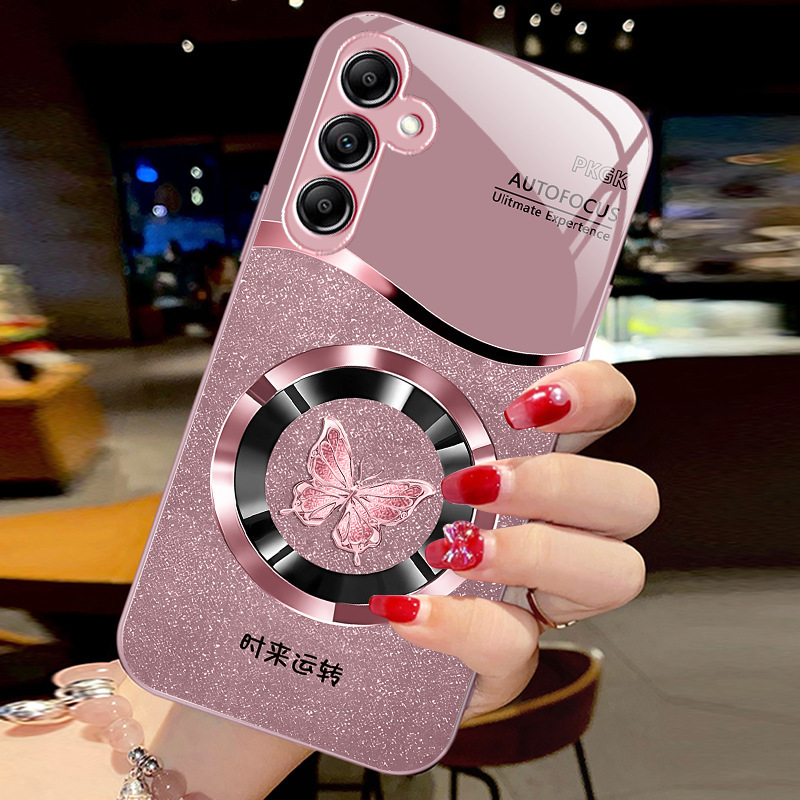 For Samsung A73 mobile phone case A70 ring A21S butterfly A54 liquid A53 fashion 10S anti-drop A42 all-inclusive For Samsung A73 mobile phone case A70 ring A21S butterfly A54 liquid A53 fashion 10S anti-drop A42 all-inclusive