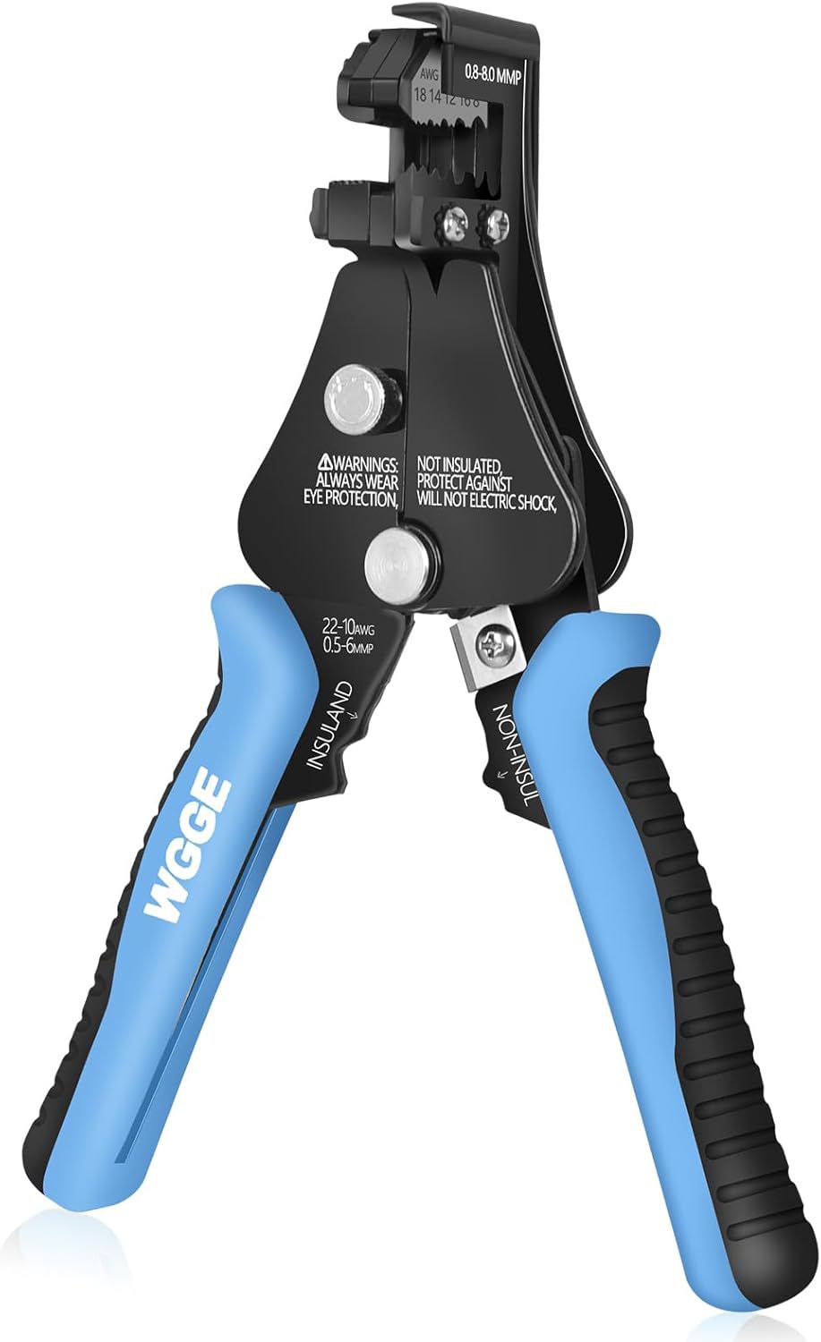 WGGE Automatic Heavy Duty Wire Stripper\/Wire Cutter, 3 IN 1