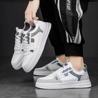 Men's Shoes 2025 Summer Breathable Men's Casual Shoes Skateboarding Student Shoes White Shoes Douyin Shipping
