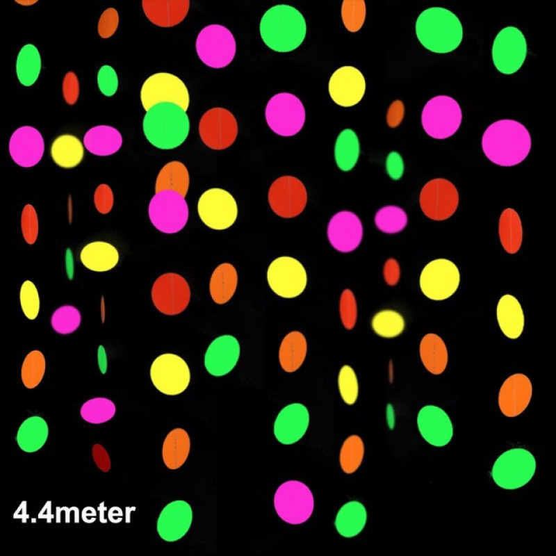 Feliz cumpleaños Neon Glow Balloons Glow in Blacklight Fluores