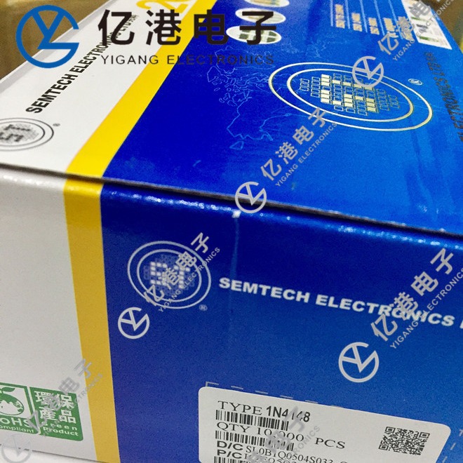 1N4148型高速开关二极管 DO-35编带散装二极管