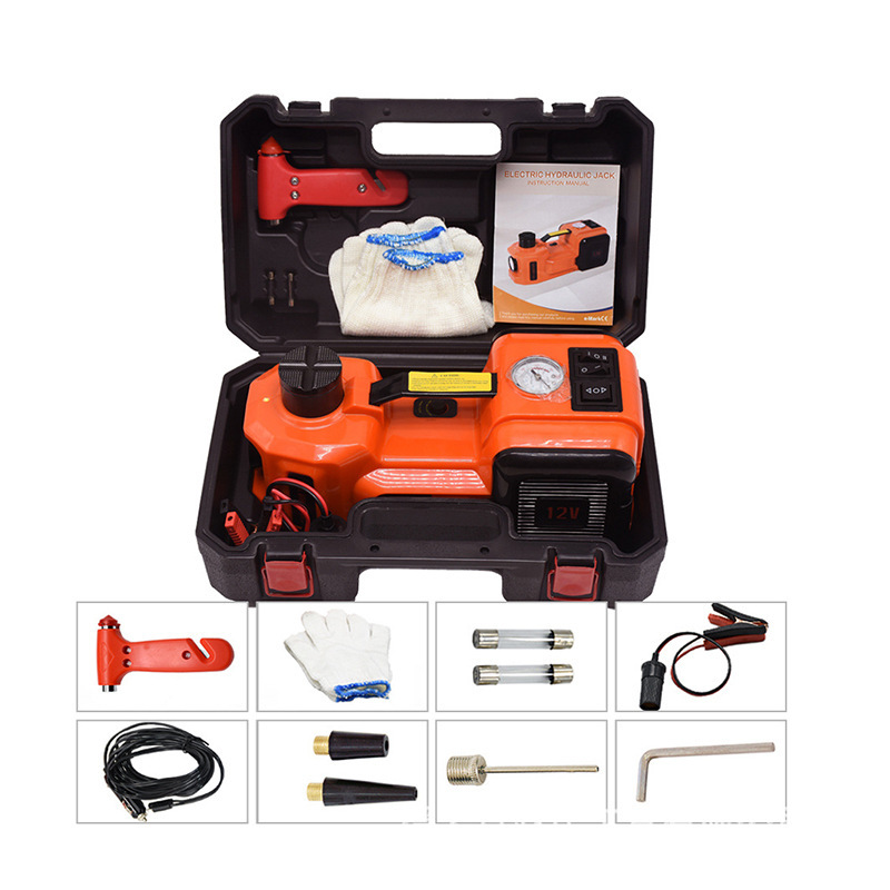 Herramienta para cambiar neumáticos, juego de llave eléctrica de 12V para coche, bomba de aire de 5T para coches y vehículos todoterreno, ahorro de trabajo y ligero.