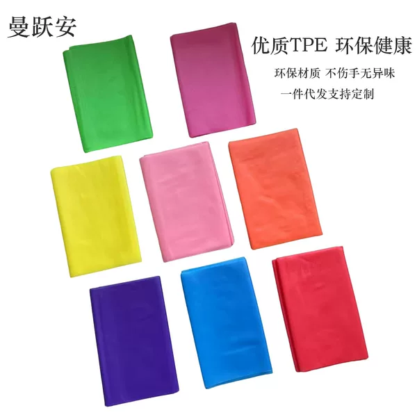 Cross-border Supply TPE Yoga Rally Tablets Fitness Beauty Stretch Belt Stretch Multifunctional Rally Belt for Hair