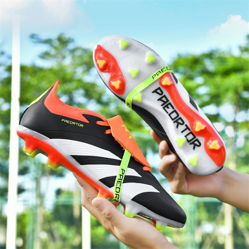 2026 comercio exterior transfronterizo TF clavos sin costuras zapatos de fútbol juveniles zapatos de entrenamiento de clavos de hierba al por mayor