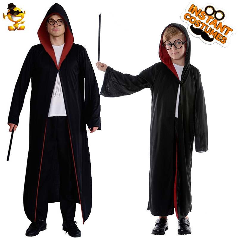 Halloween Adulto Niños Harry Potter Capa Trajes Disfraces de espectáculo de escenario COS Disfraces de juego de rol