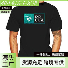 新Rip t恤卷曲男士M t恤短袖白色夏威夷Hi芬利Watu Nwt男女通用尺