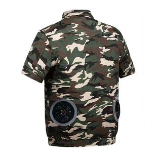 Cooling Air-conditioning Clothing Summer Fan Clothing Labor Protection Workshop Site Construction Fruit Farmers Work Clothes Cotton