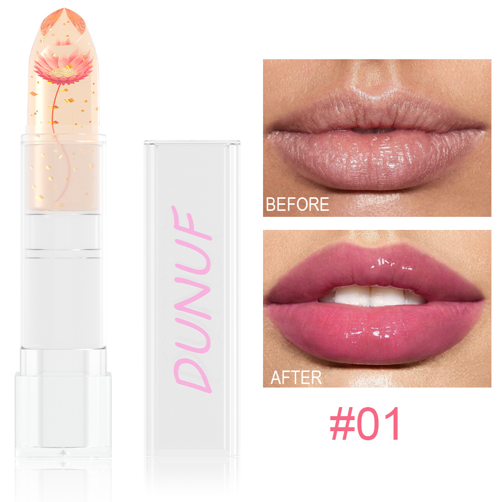Check out DUNUF Dried Flower gold foil jelly color-changing Lipstick! Link Disclaimer - For Foreign trade only undefined