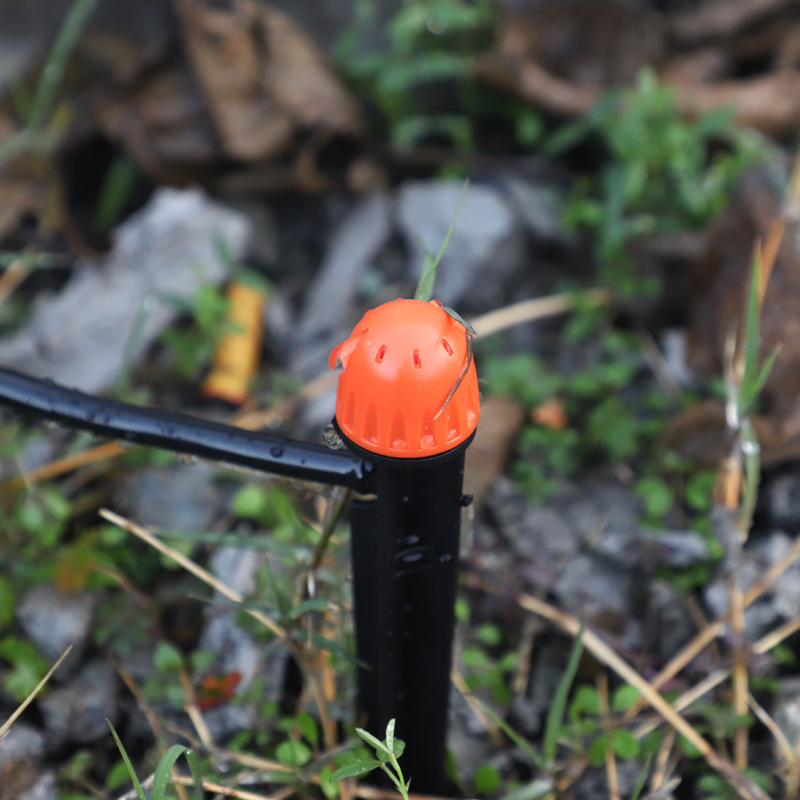 Jardín de la lluvia del nuevo tipo ajustable de 8 agujeros de goteo en el suelo enchufado micro rociador precio unitario no incluye impuestos