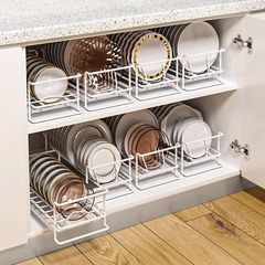 Kitchen sink drainer bowl dish rack small size single-layer bowl shelf small cabinet bowl and chopsticks bowl plate storage rack