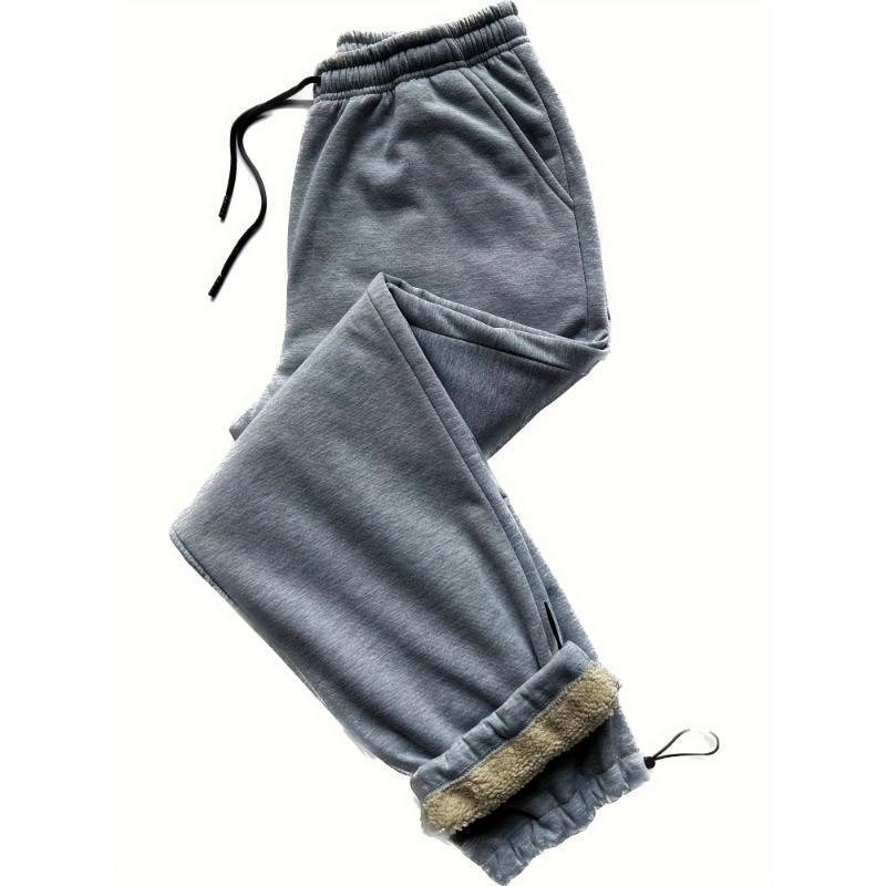 R4065 Dropshipping Aliexpress Cross-Border New Sports Pants Men's Fleece Jogging All Seasons