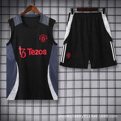 足球服俱乐部训练服背心套装2425巴西皇马巴黎阿森纳切尔西球衣
