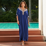 沙滩罩衫绳绣度假沙滩罩衫跨境亚马逊23123 L（4色）