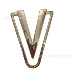 跨境V型扣 比基尼胸前连接扣 U形扣 泳装装饰扣 V形领口装饰 V字