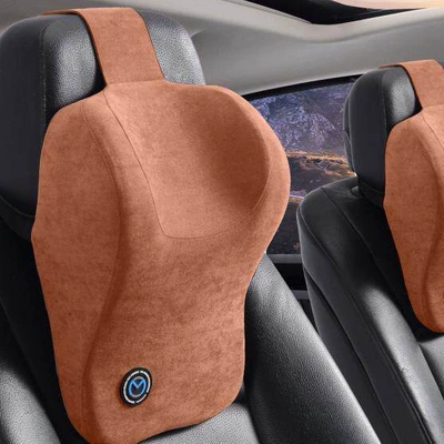 Pillow, High-End Comfortable Car Neck – Headrest - cayenne-brown-full-refund-if-uncomfortable