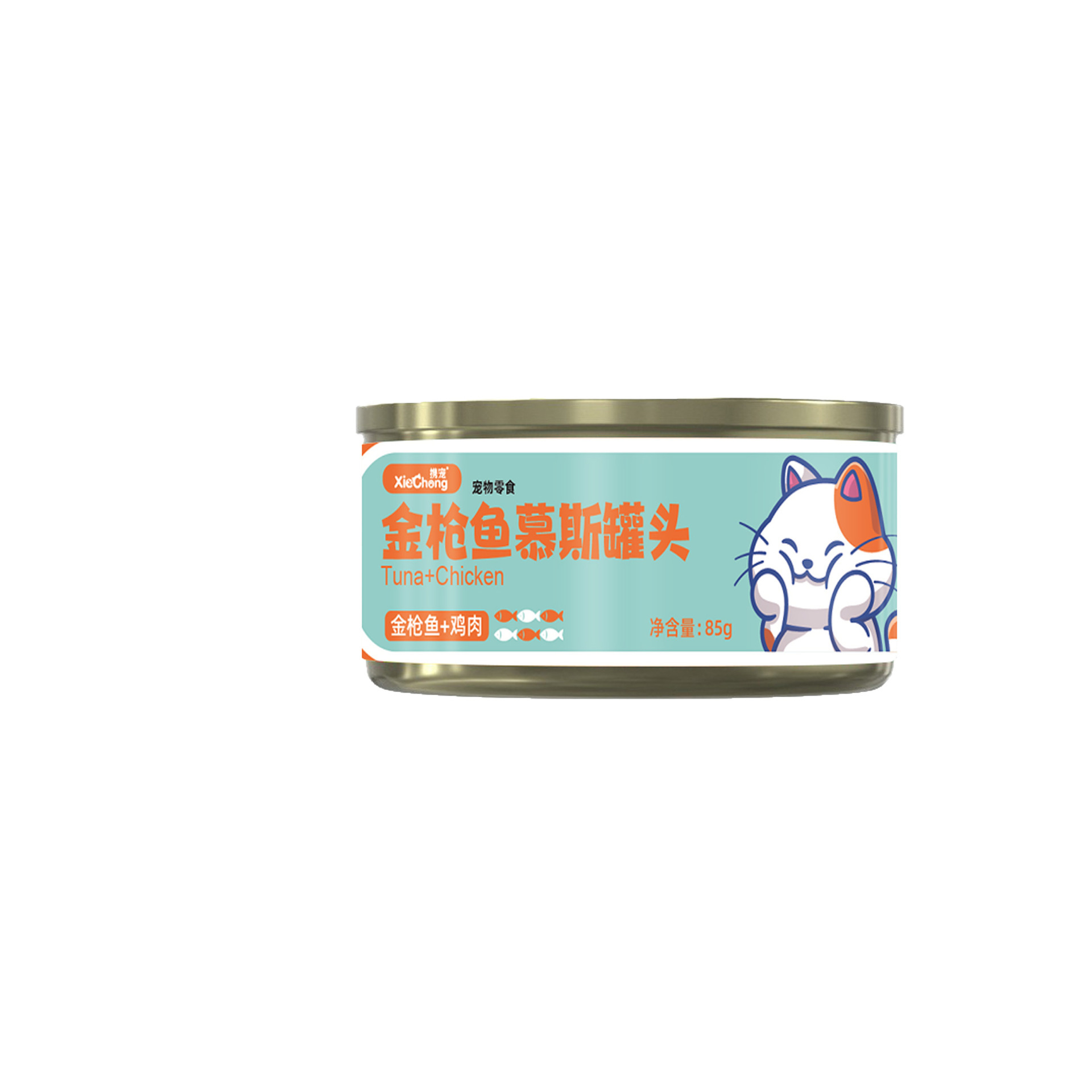 Mousse enlatada para gatos, carne enlatada, alimento básico para mascotas, bocadillos nutricionales, alimentos húmedos, alimentos para gatos, caja completa al por mayor.