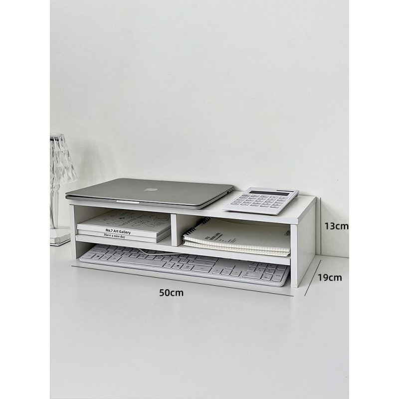 2겹 흰색 벨트 파티션 50*20*13CM