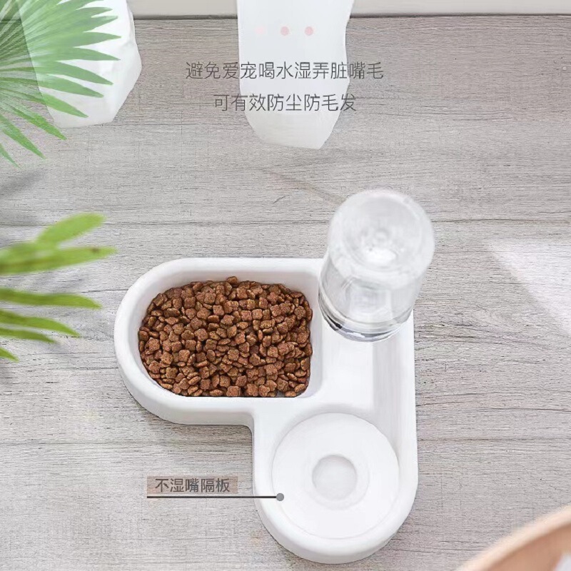 New Pet Cat Supplies Pet Bowl Corner Double Bowl Automatic Water Dispenser Feeding Bowl Cat Bowl Right Angle Bowl Cat New Pet Cat Supplies Pet Bowl Corner Double Bowl Automatic Water Dispenser Feeding Bowl Cat Bowl Right Angle Bowl Cat