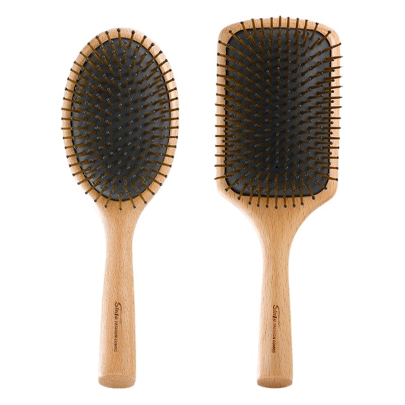 Peine de haya cojín de aire peine de masaje para mujeres de pelo largo especial hogar Meridiano peine de pelo airbag mullido peine al por mayor