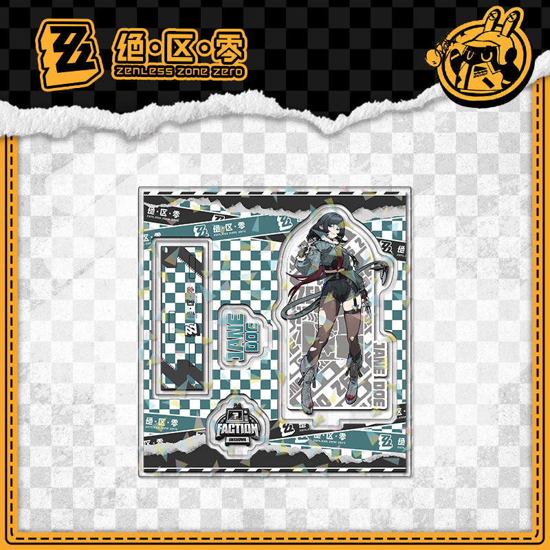 Acrylic stand custom MJ peripheral combination glass laser three-insert stand
