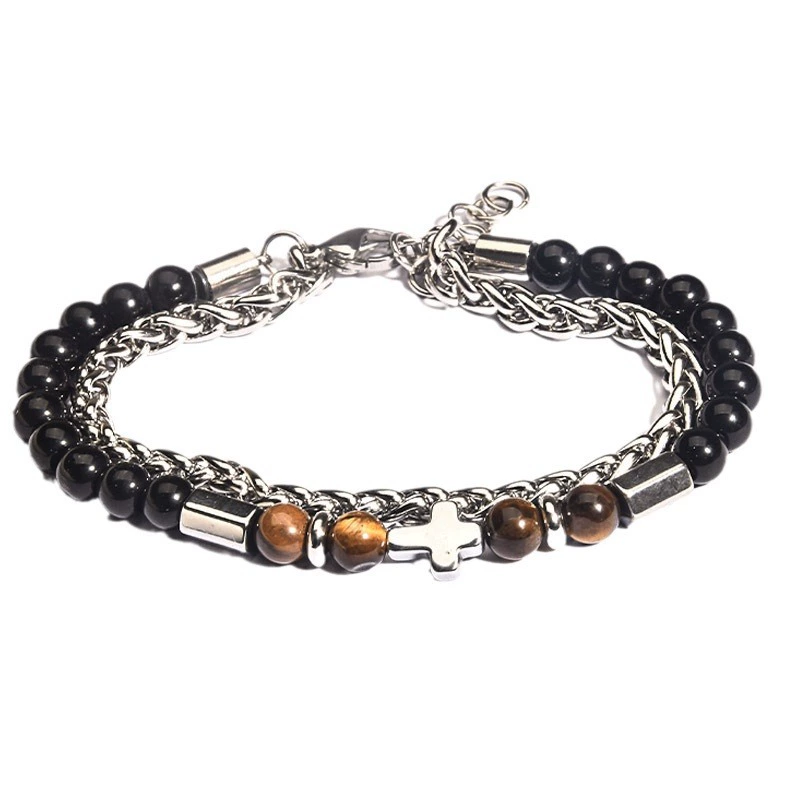 (Cross-border trading), bracelet stainless steel, beads, accessory, jewelry