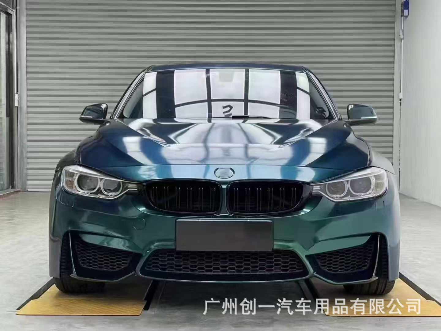 Suitable for BMW 3 Series F30/F35 modified with M3 wide-body kit replica wide-body front and rear bumpers, fenders, and grille