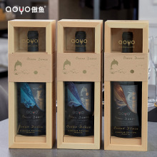 傲鱼智利原装原瓶进口红酒海之舞干红葡萄酒水批发代理整箱礼盒装