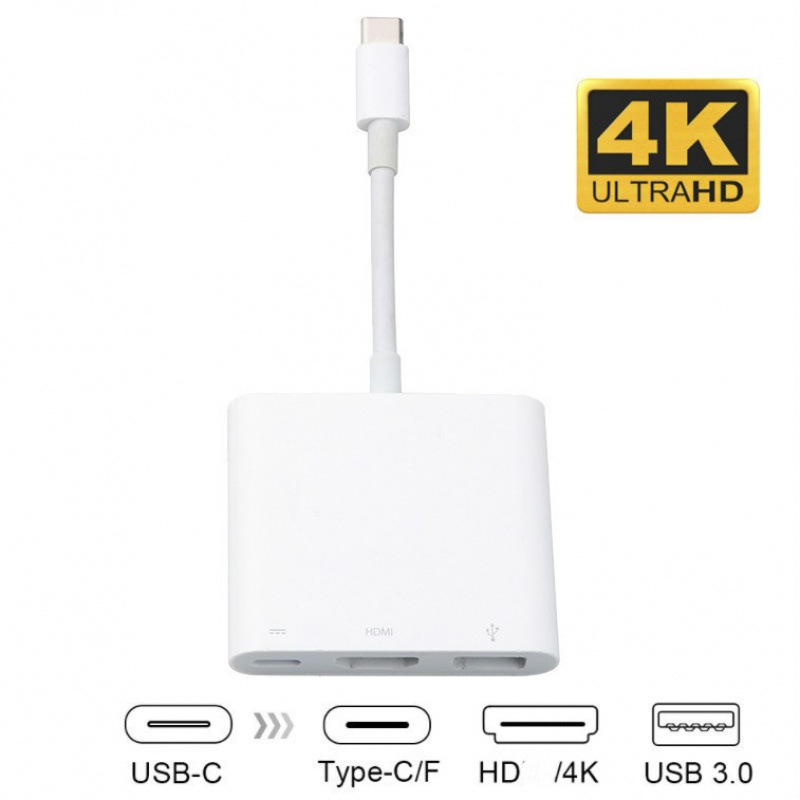 Usb-C to Hdtv Converter Suitable for Apple Android Phone Video Adapter Cable Type-C Docking Station Usb-C to Hdtv Converter Suitable for Apple Android Phone Video Adapter Cable Type-C Docking Station