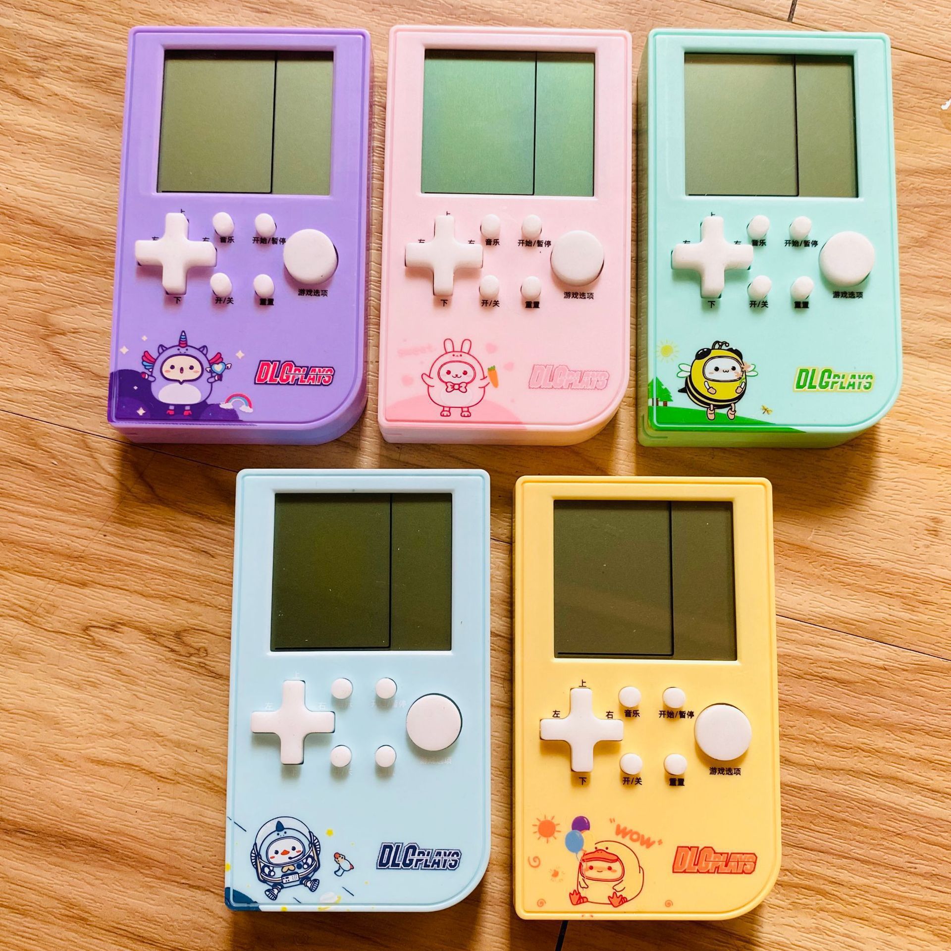 Classic puzzle game, game console