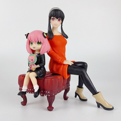 Spy house figure Aniya Twilight Joel animation figure model peripheral ornaments car cake gift