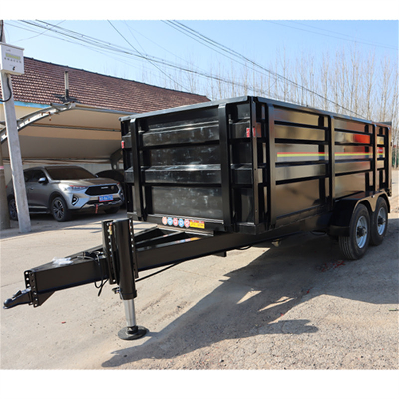 恒欧牌 8吨液压后卸拖车 自卸拖车 汽车拖车 动力单元后卸挂车