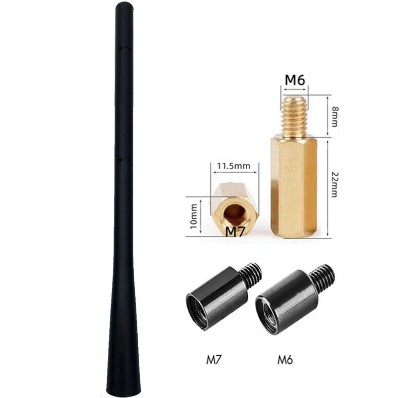 vehicle antenna, Universal FM/AM Car - m6-to-chevrolet-universal-model-with-hole