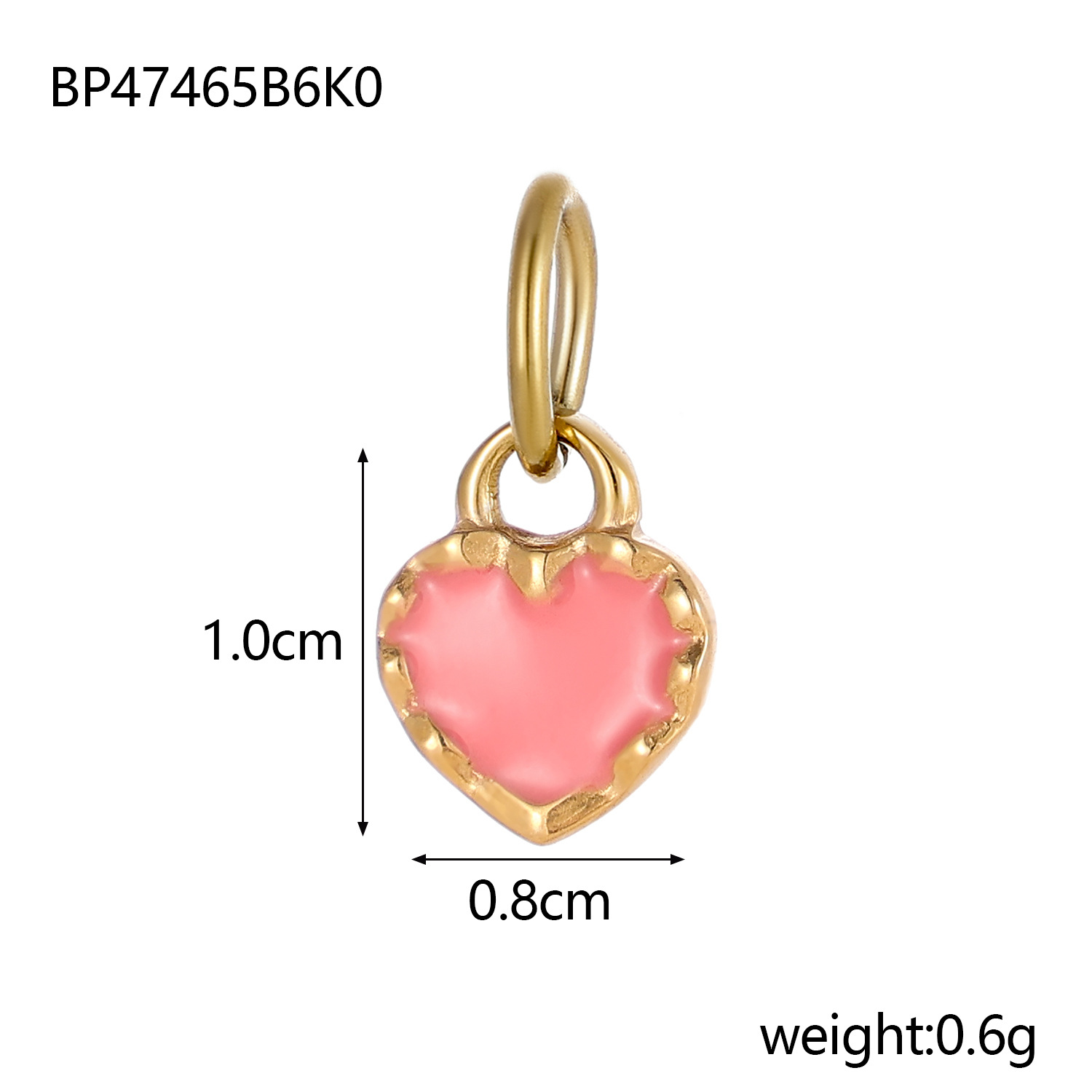 2g Weight Pendant Jewelry Making Type 8*10mm Jewelry Making Size DIY Jewelry Accessories Classification 1 Piece Quantity Titanium Steel Material Heart Shape Pattern Plating Design Simple Style Style 1 Piece 8*10mm Titanium Steel Heart Shape Pendant 29
