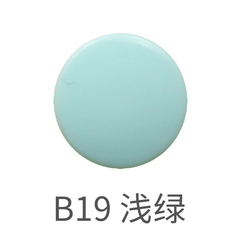 Kam Hualian T3 brillante/esmerilado de plástico botón POM resina botón a presión color niño y madre hebilla oculta al por mayor