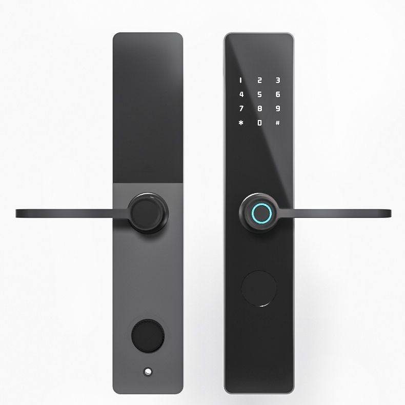 アパート管理パスワードスワイプ指紋 Bluetooth ワンハンドロック解除 Tuya スマートロック|undefined