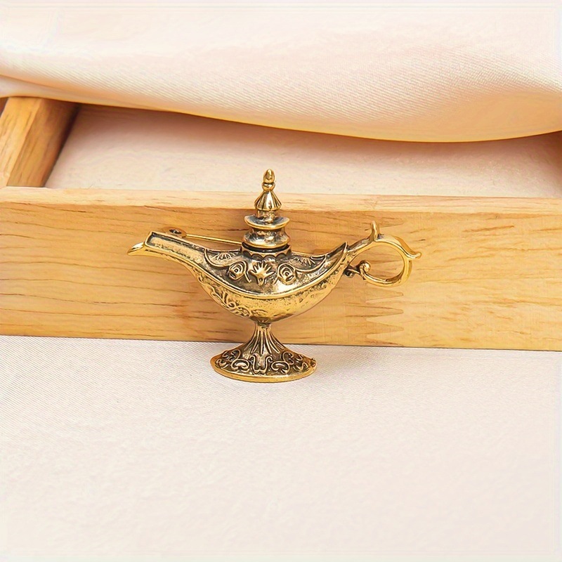 Aladdin magische lamp emaille broche dames legering speld badge_voghion.com