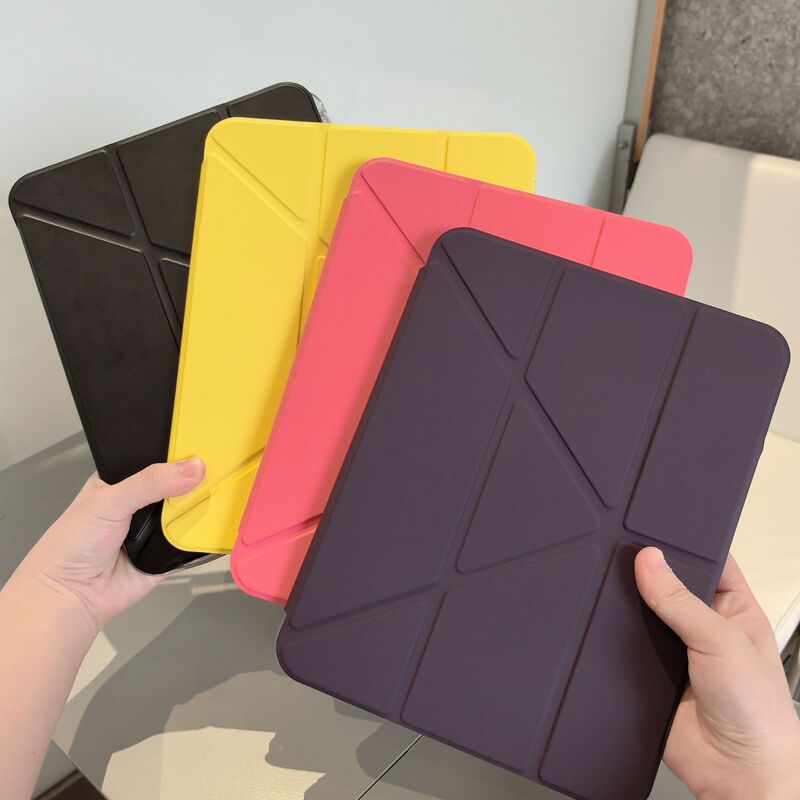 Suitable for iPad Air6/7 Protective Case Pro 11inch Shell Apple Tablet 10 High Transparent Acrylic 3+Y Foldable Mini