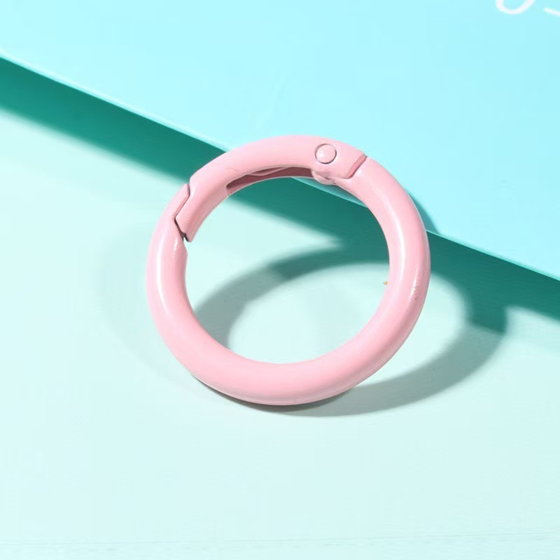 25mm 스프링버클 [핑크] - 인터넷 연예인 핫스타일 1팩 [빠른그랩]