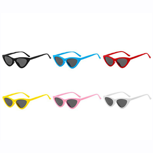 Clearance Fashionable Triangle Cat-Eye Sunglasses | European & American Style Unique Shades | Trendy Sun Glasses
