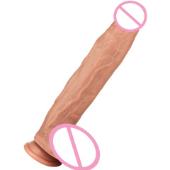 30cm Extra-Large Simulation Alien-Style Dildo, Double-Layer Liquid Silicone Female Masturbation Toy, Fake Penis—Manufacturer