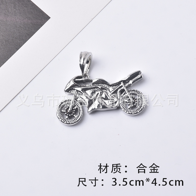 Collar de calle europeo y americano moda masculina hip hop estilo frío todo partido Internet celebridad aleación personalidad moda femenina ins suéter cadena colgante