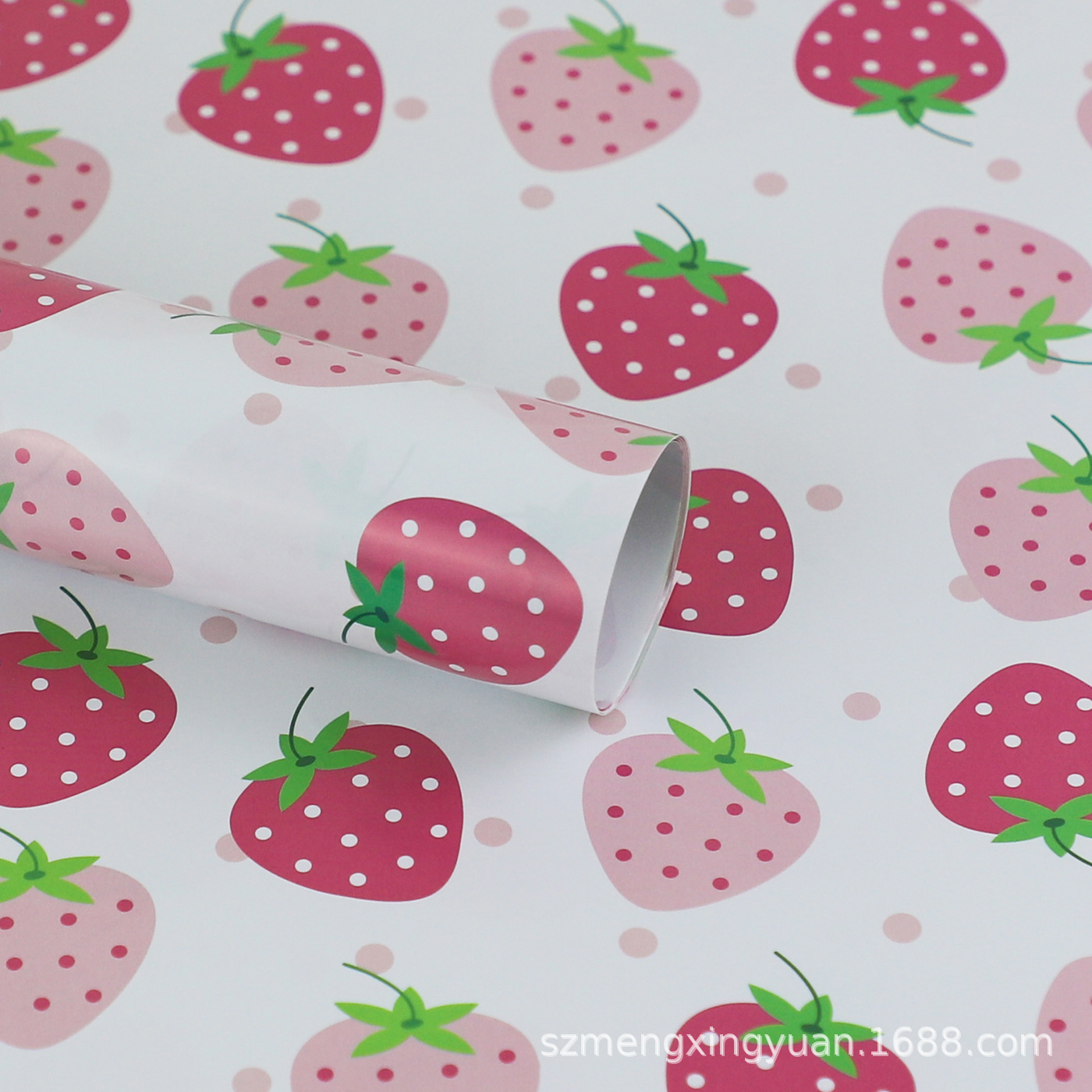 Creativo de cumpleaños dibujos animados simple papel de embalaje de vacaciones frutas pequeñas frescas regalos caja de regalo embalaje de cubierta