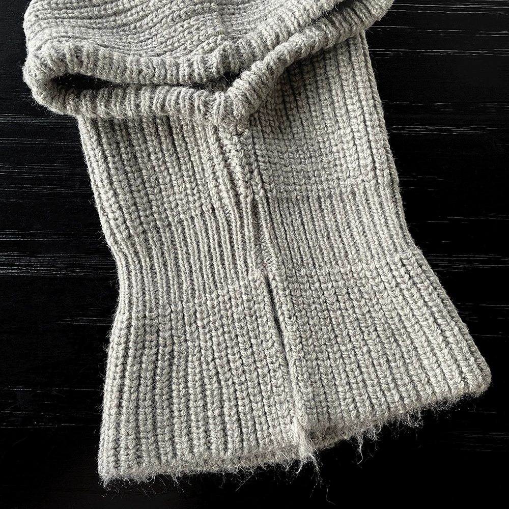 Утонченный универсальный зимний аксессуар для отдыха, вязаная шапка, шарф