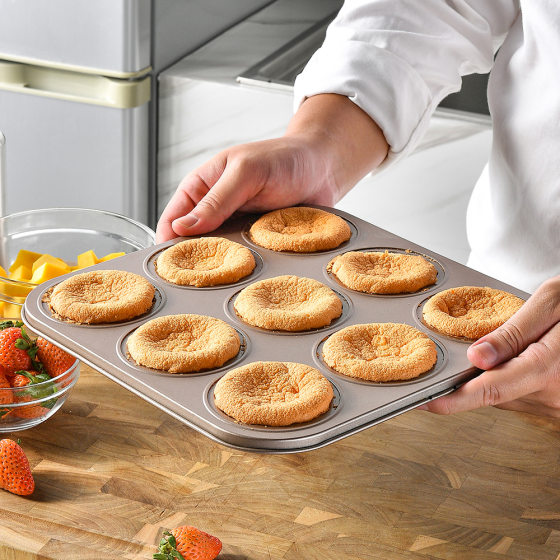 Cross-border non-stick coating 9-piece cake mold animal cartoon cake baking tray mold household DIY baking mold