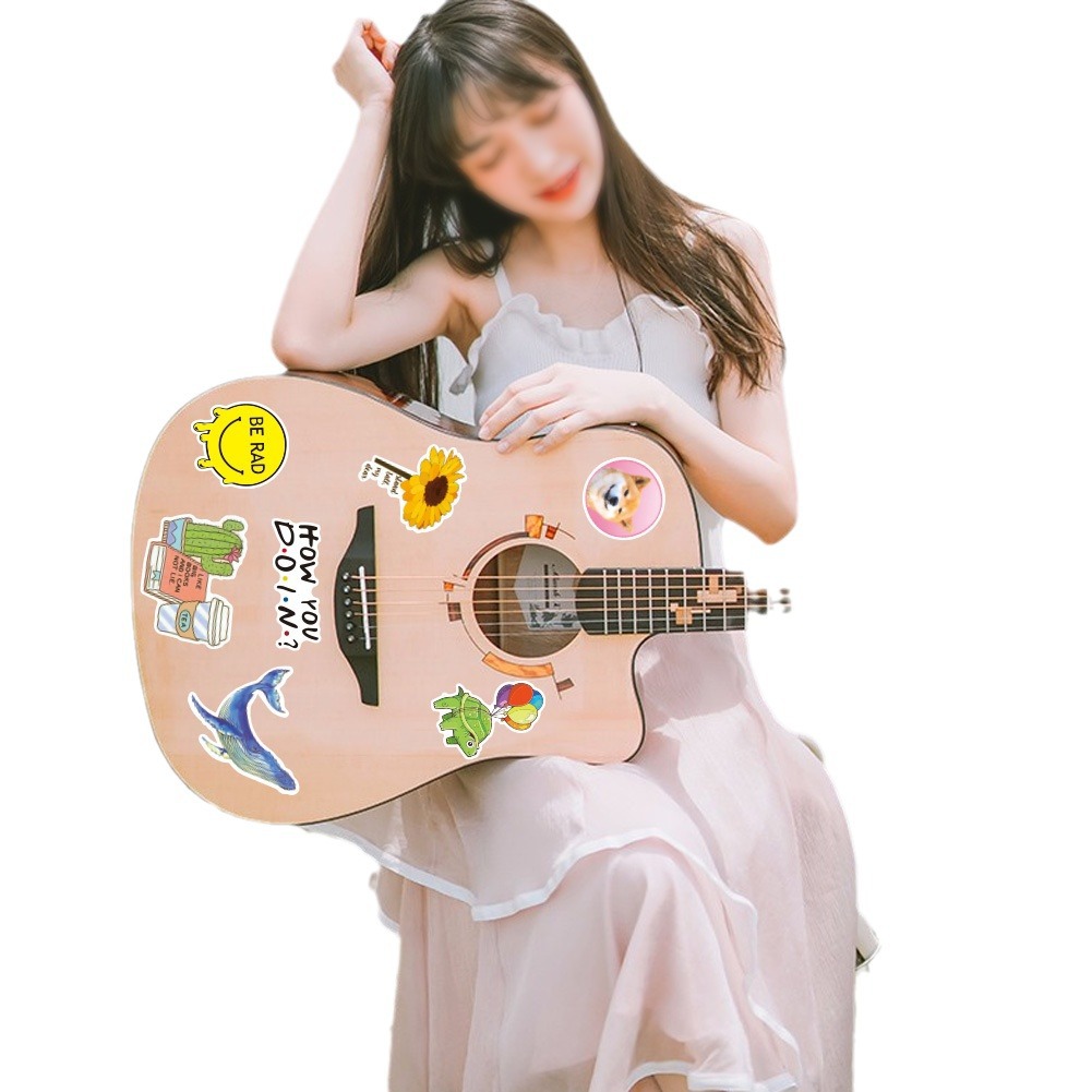 100 piezas de Venta caliente transfronteriza no repetida graffiti pegatinas equipaje portátil impermeable pegatinas fábrica al por mayor