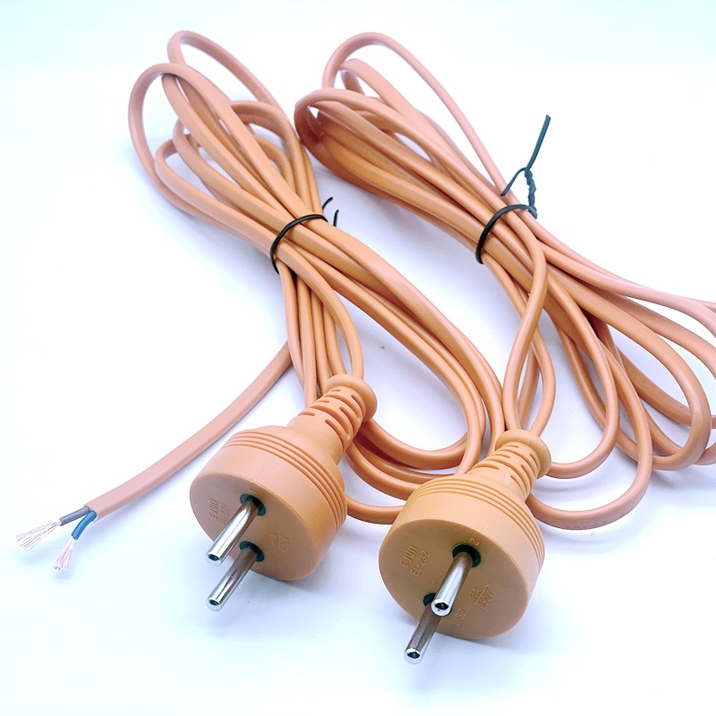 国标美式澳欧英规日标以色列泰国台湾巴西南非印度橙色彩色电源线